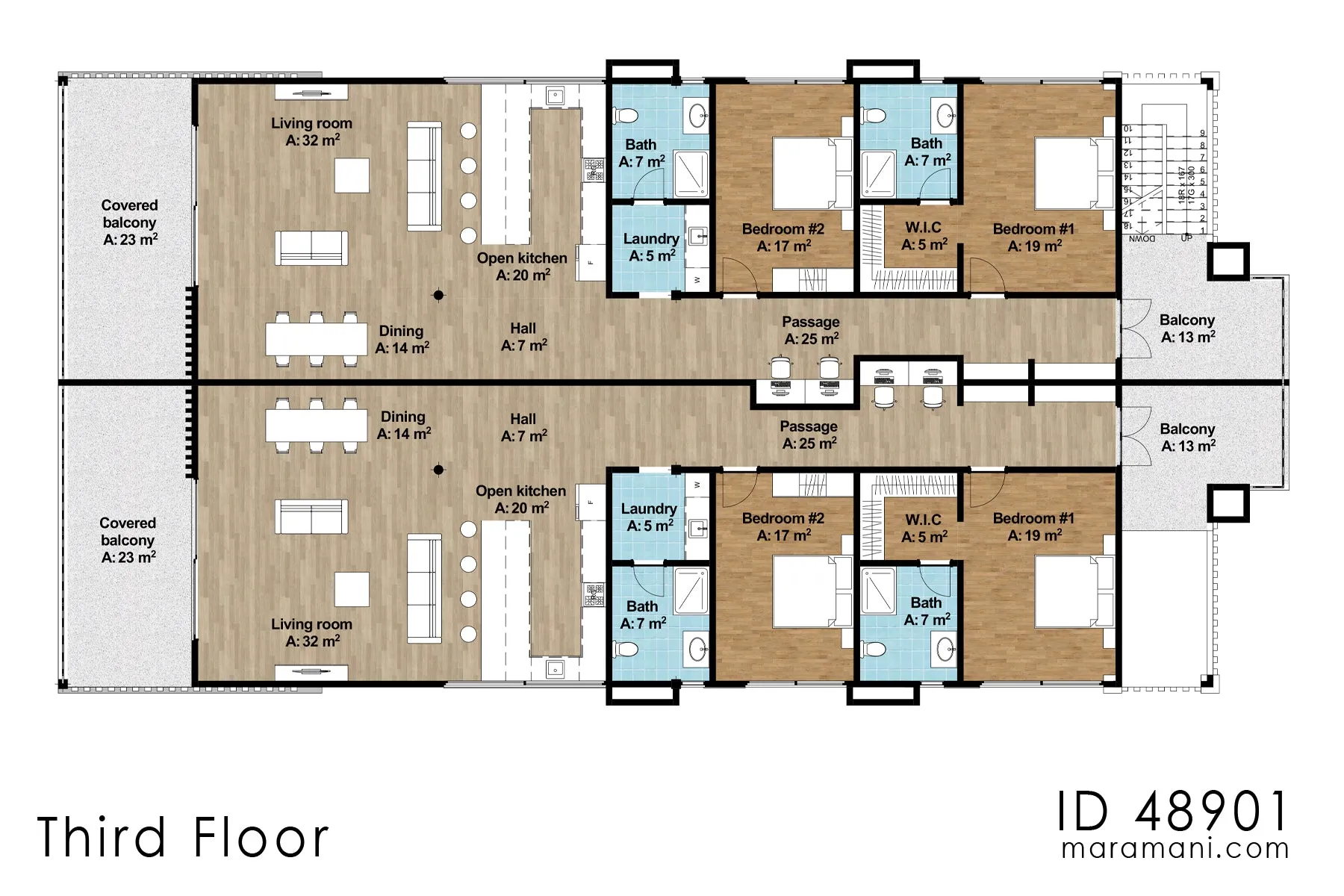 Mixed-use building design - ID 48901