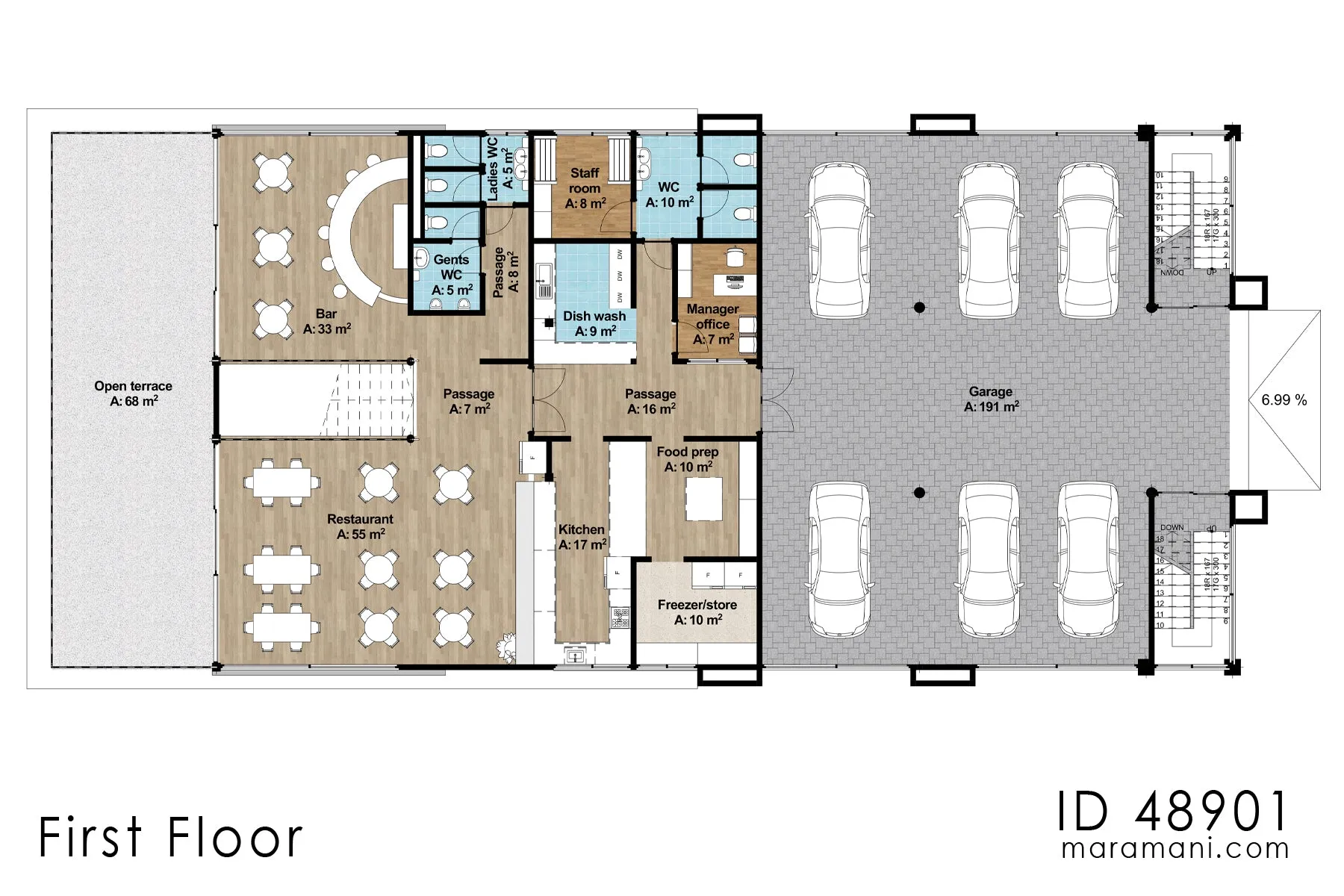 Mixed-use building design - ID 48901