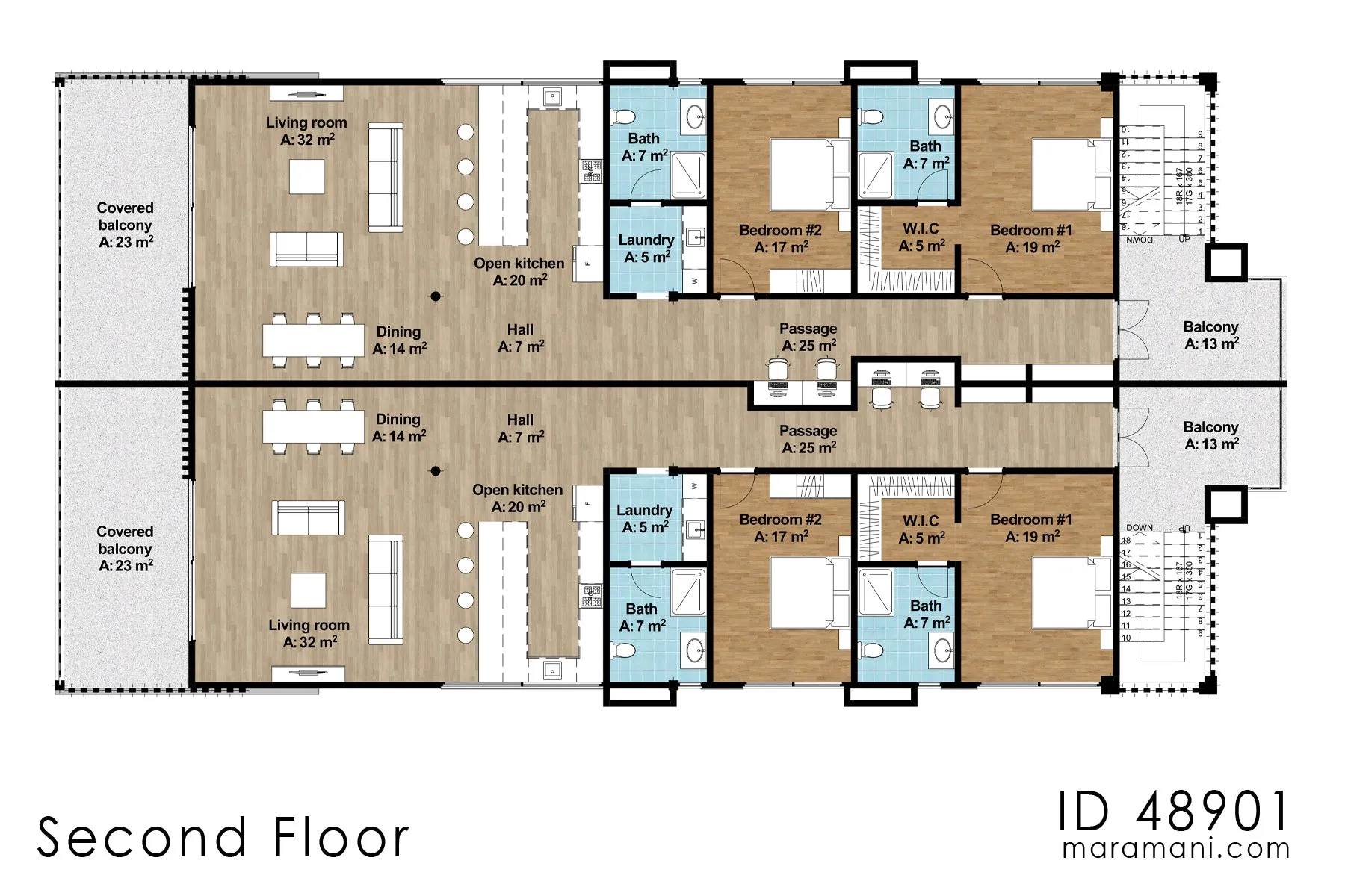 Mixed-use building design - ID 48901