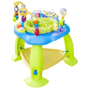 Moon Baby Jumper Activity Center W/ Adjustable Seat (Blue)