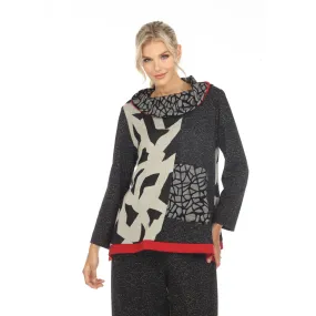 Moonlight Animal-Print Sweater Knit Tunic - 3775