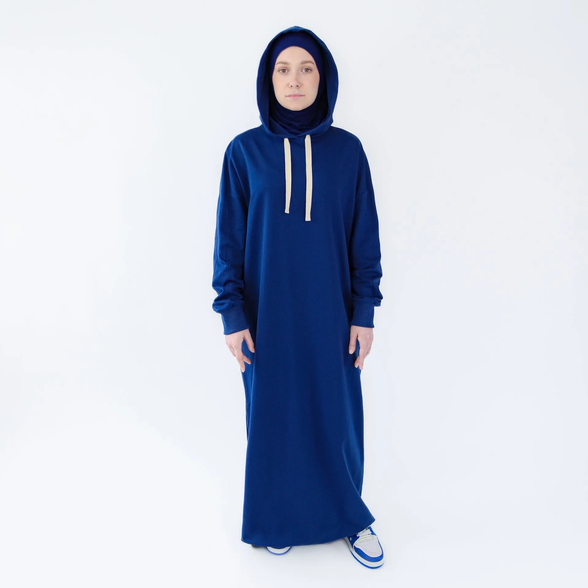 Muslim dress for women "Indigo Oasis" abaya dress style