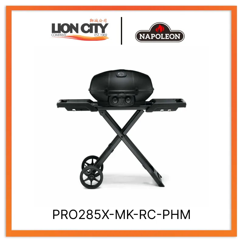 Napoleon PRO285X-MK-RC-PHM Phantom Travelq Pro 285 Portable Gas Bbq Grill