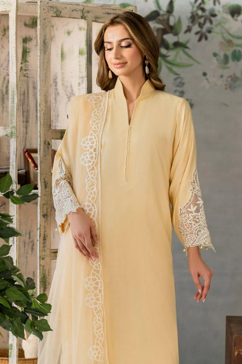 Natasha Kamal - Jayden - light yellow - 3 Piece