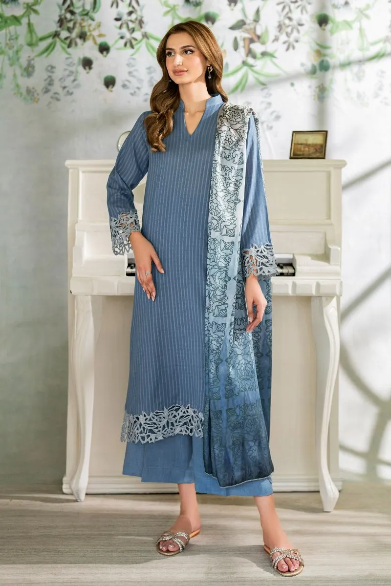 Natasha Kamal - Tamia - blue - 3 Piece