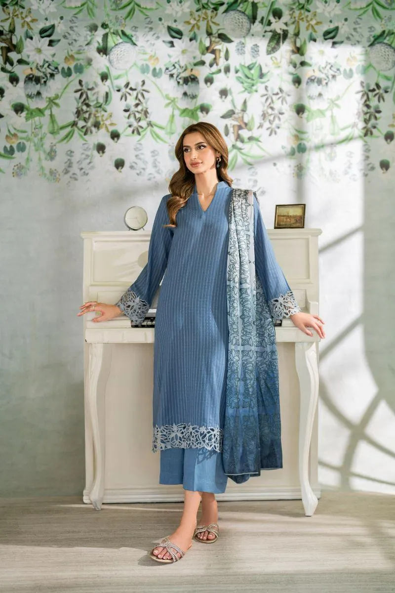 Natasha Kamal - Tamia - blue - 3 Piece