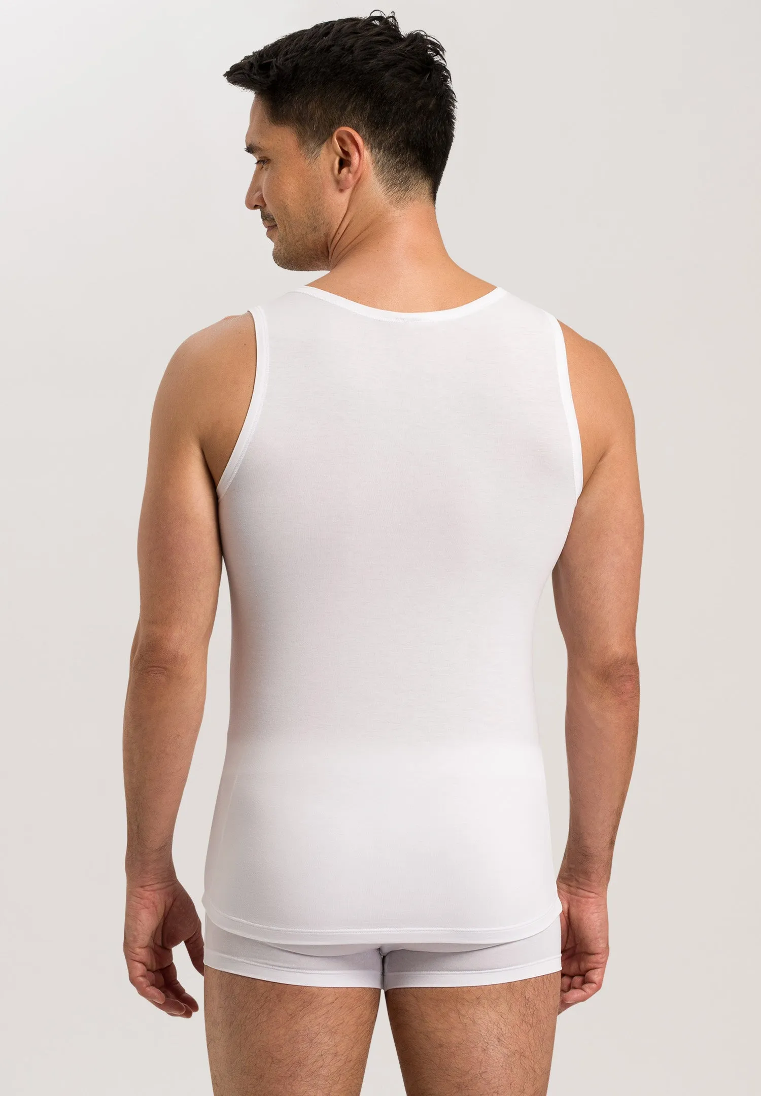 Natural Function Tencel Scoop Neck Tank Top | White 73183-101