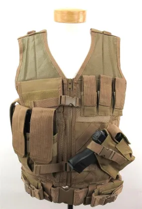 NcSTAR Crossdraw Tactical Vest (Regular/2XL)