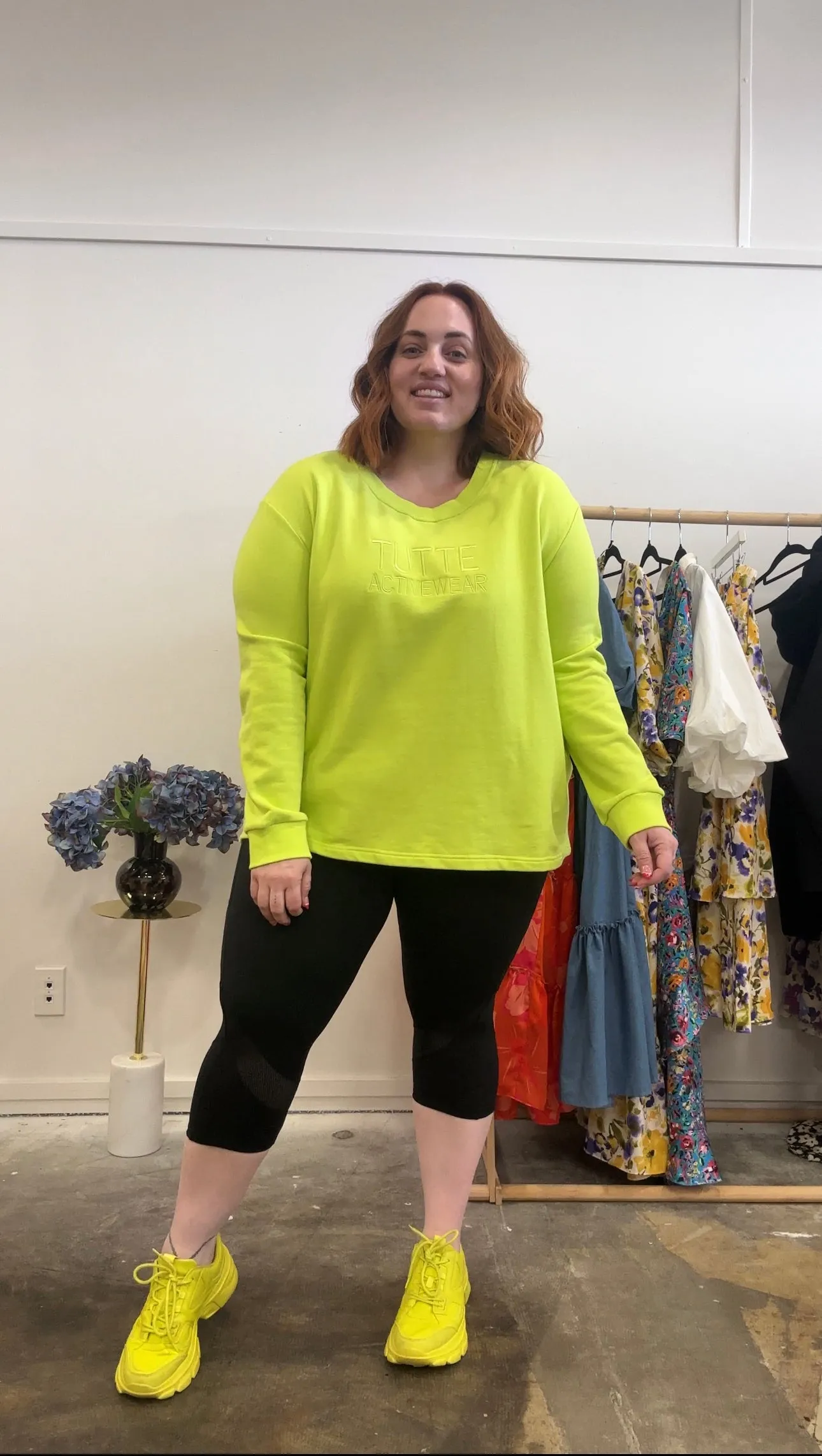 Nelly jumper - Neon Yellow