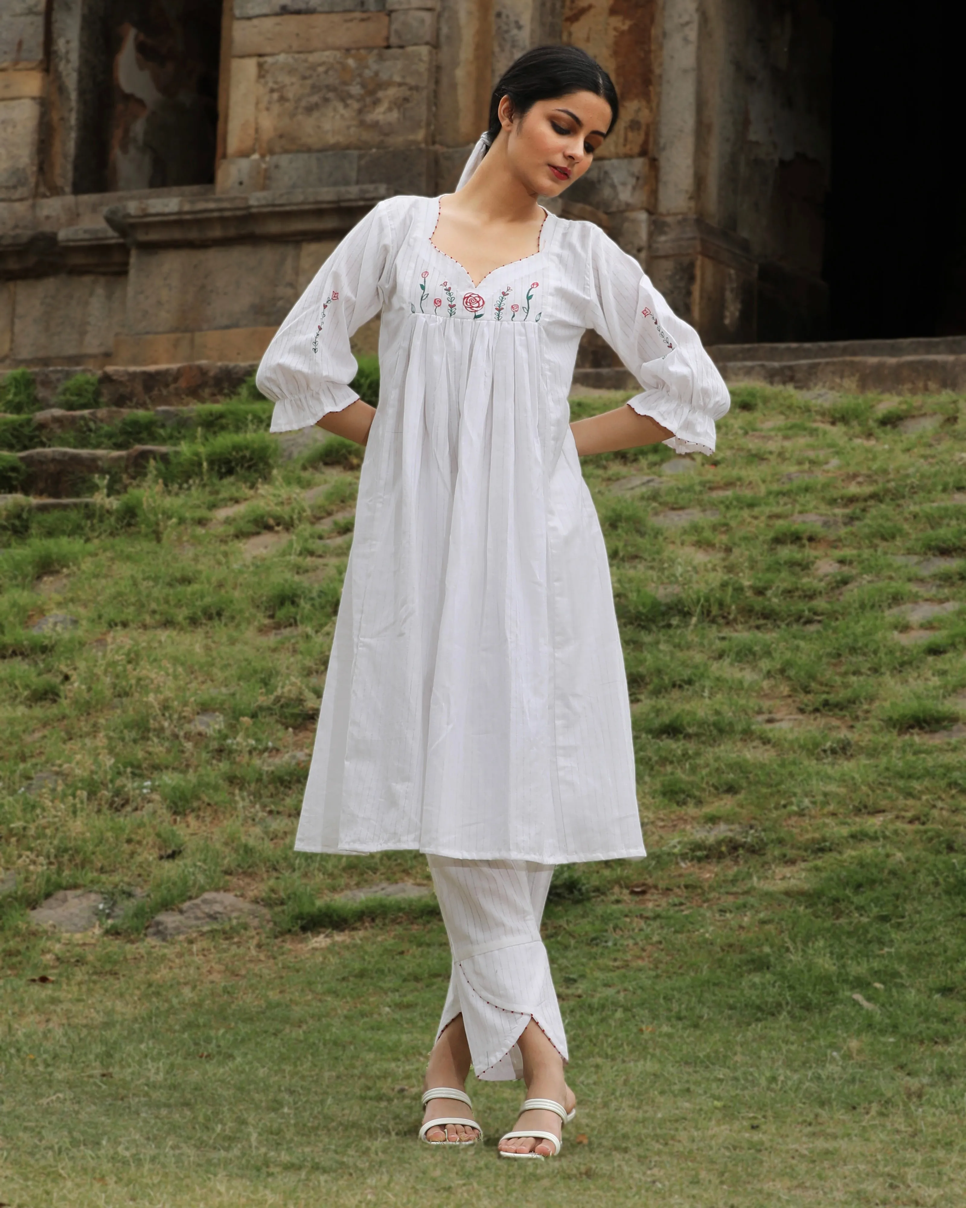 Niloufer tunic set