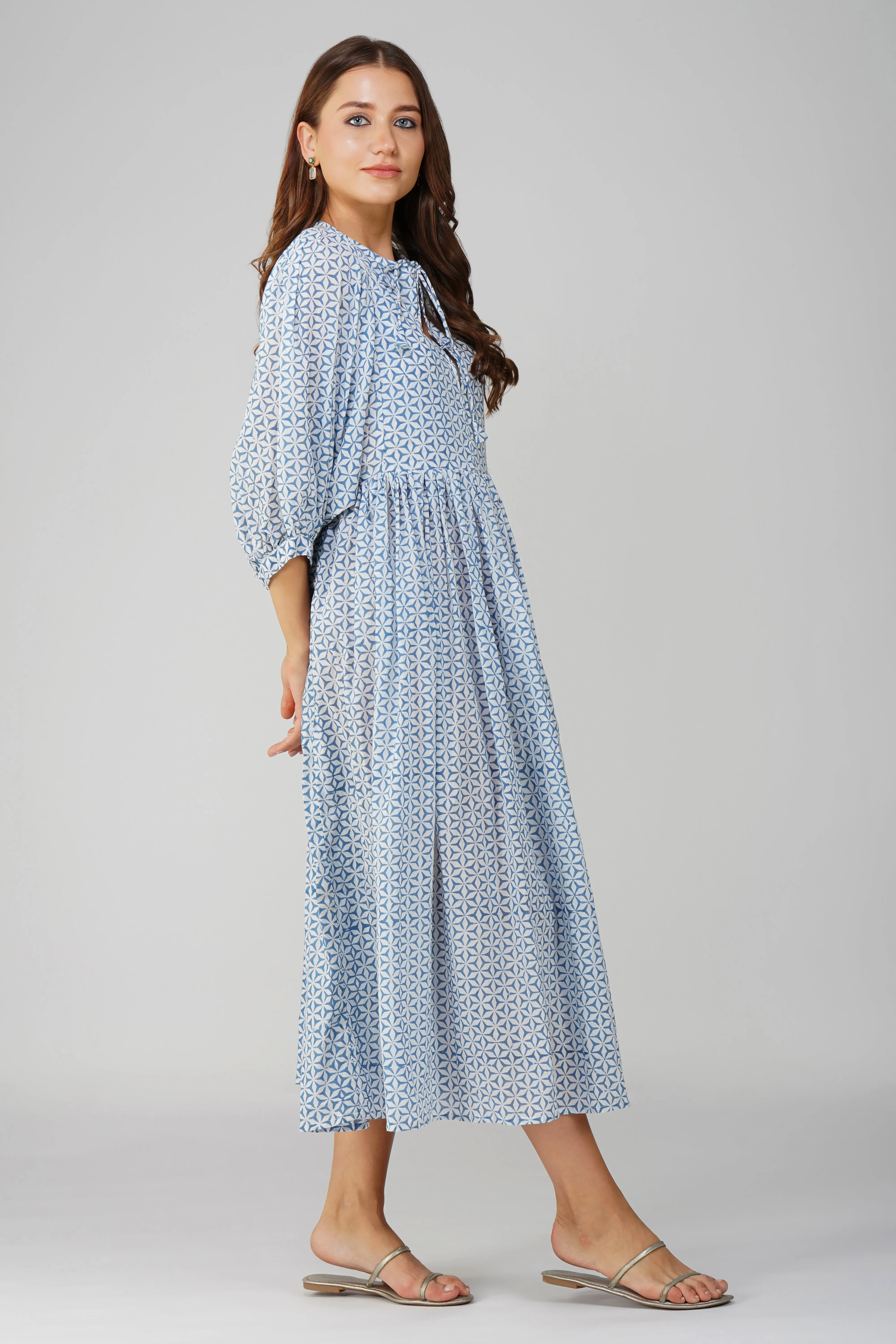 Oceana Maxi Dress - Blue