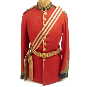 Original British Victorian Royal Fusiliers Officer Tunic Set - Circa 1885