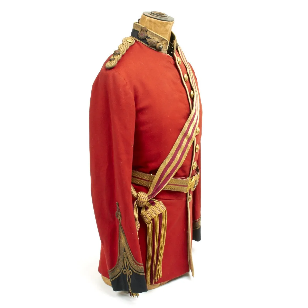 Original British Victorian Royal Fusiliers Officer Tunic Set - Circa 1885