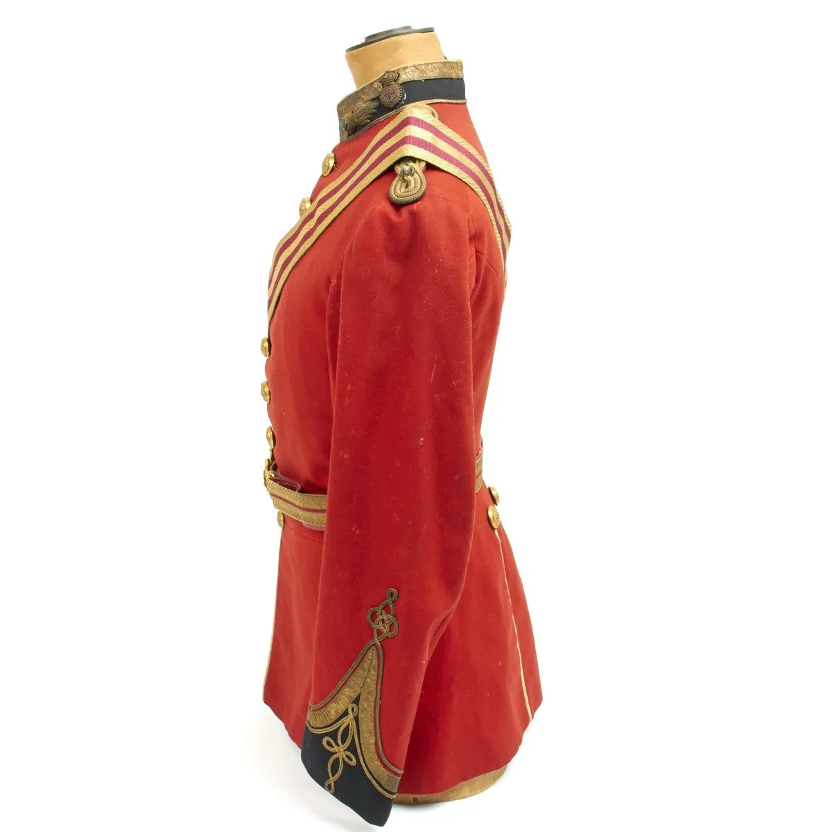 Original British Victorian Royal Fusiliers Officer Tunic Set - Circa 1885