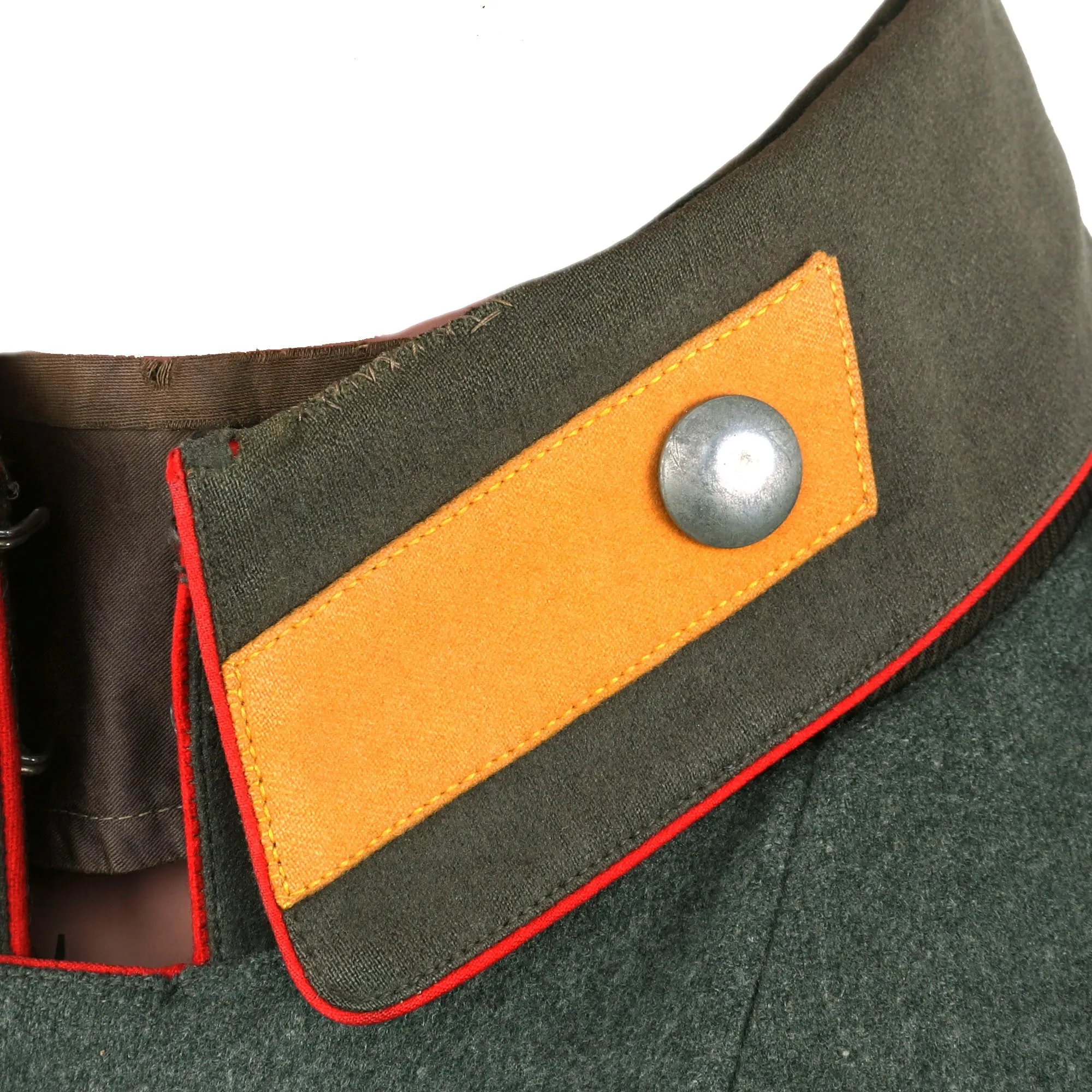 Original Imperial German WWI Prussian 10th (1st Hannover) Field Artillery "von Scharnhorst" Named Leutnant Officer’s M-1915 Feldgrau "Litewka" Field Tunic