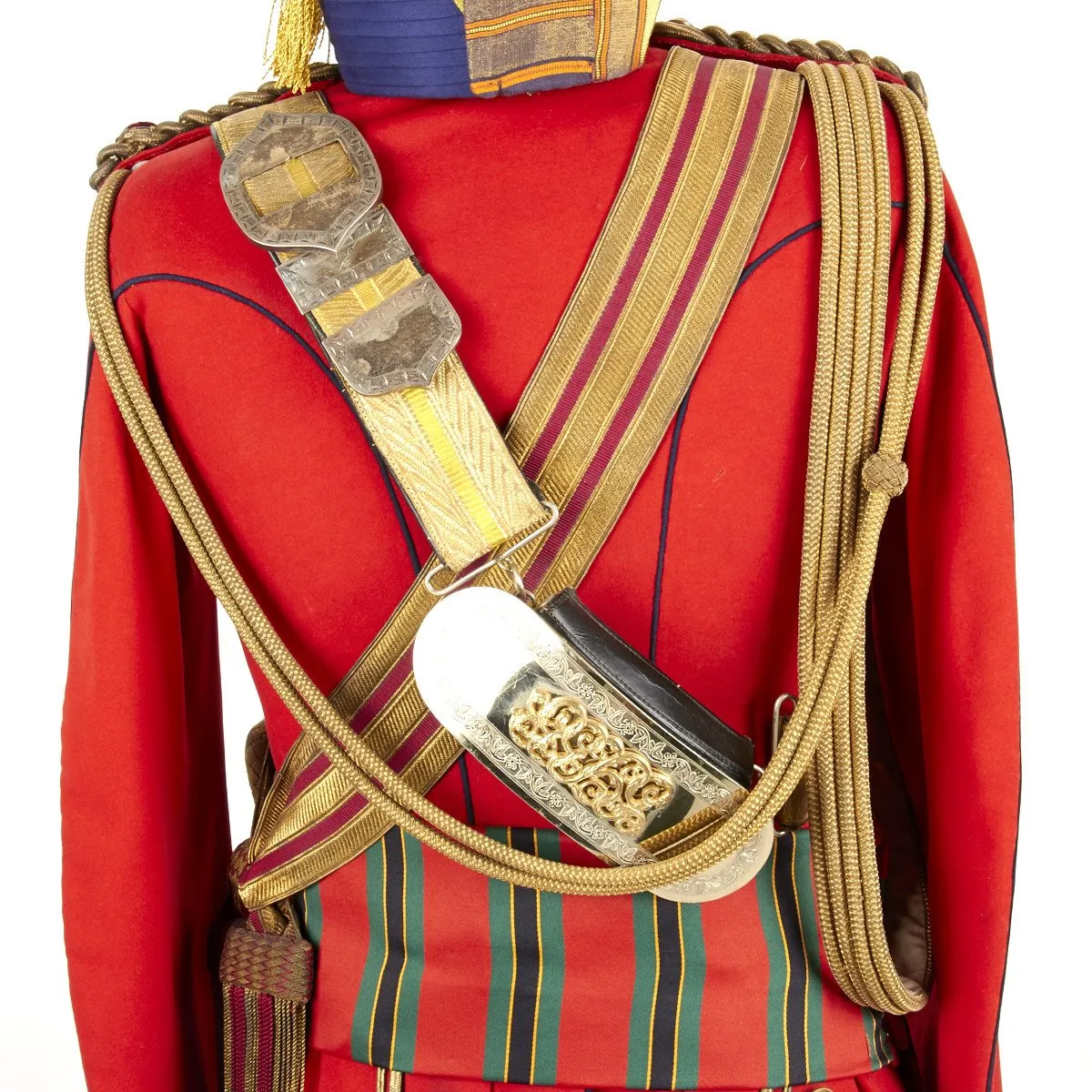 Original Victorian Era British Bengal Lancer Officer Uniform Set