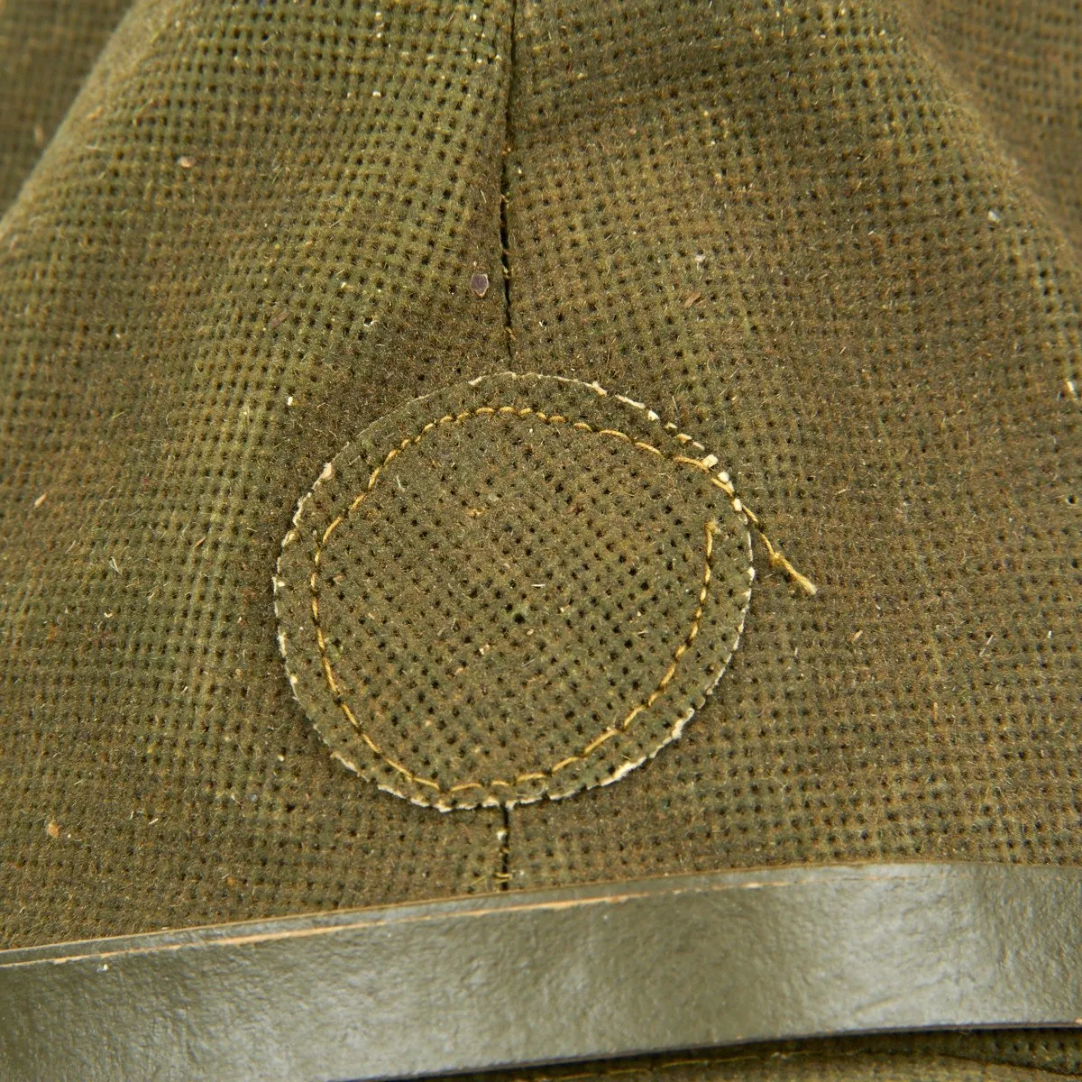 Original WWII Japanese Infantry Battle Uniform Set with Horseshoe Roll and Caps