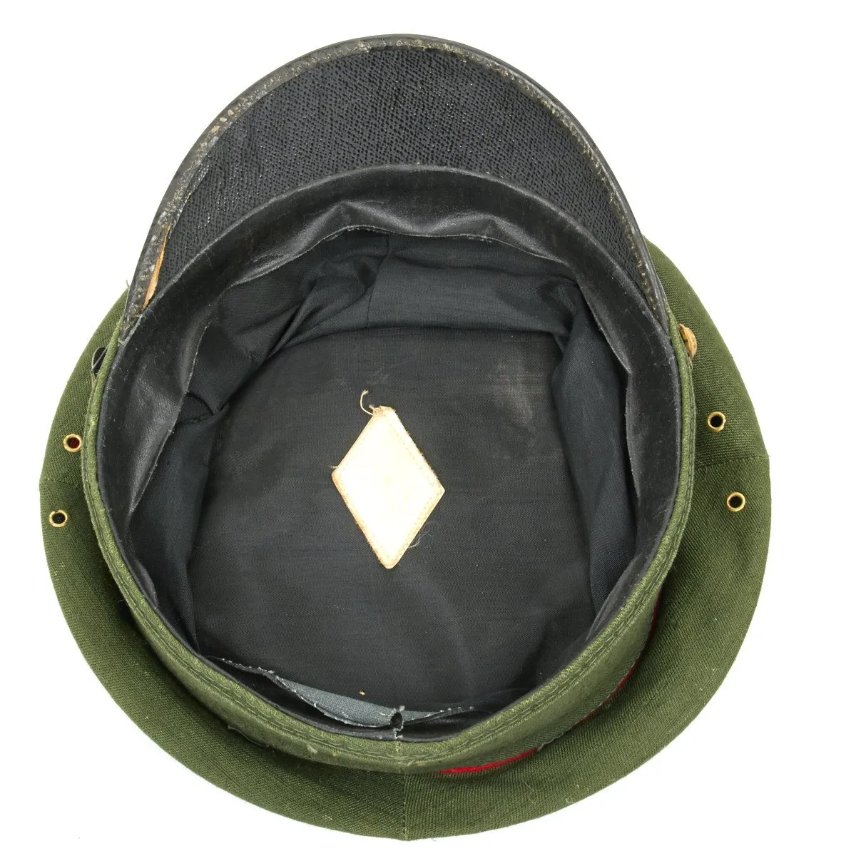 Original WWII Japanese Infantry Battle Uniform Set with Horseshoe Roll and Caps