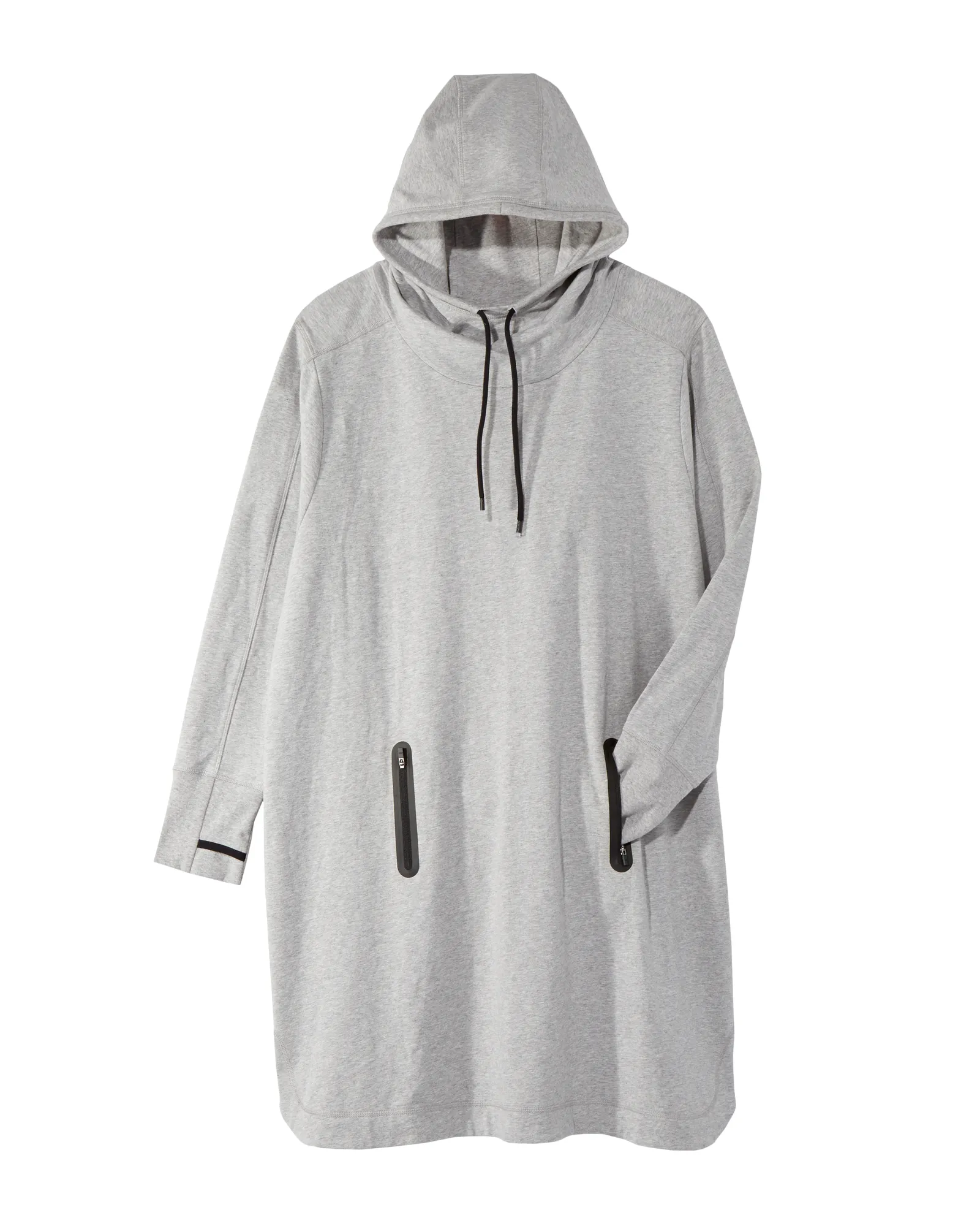 Petal Tunic with Hood | Light Grey