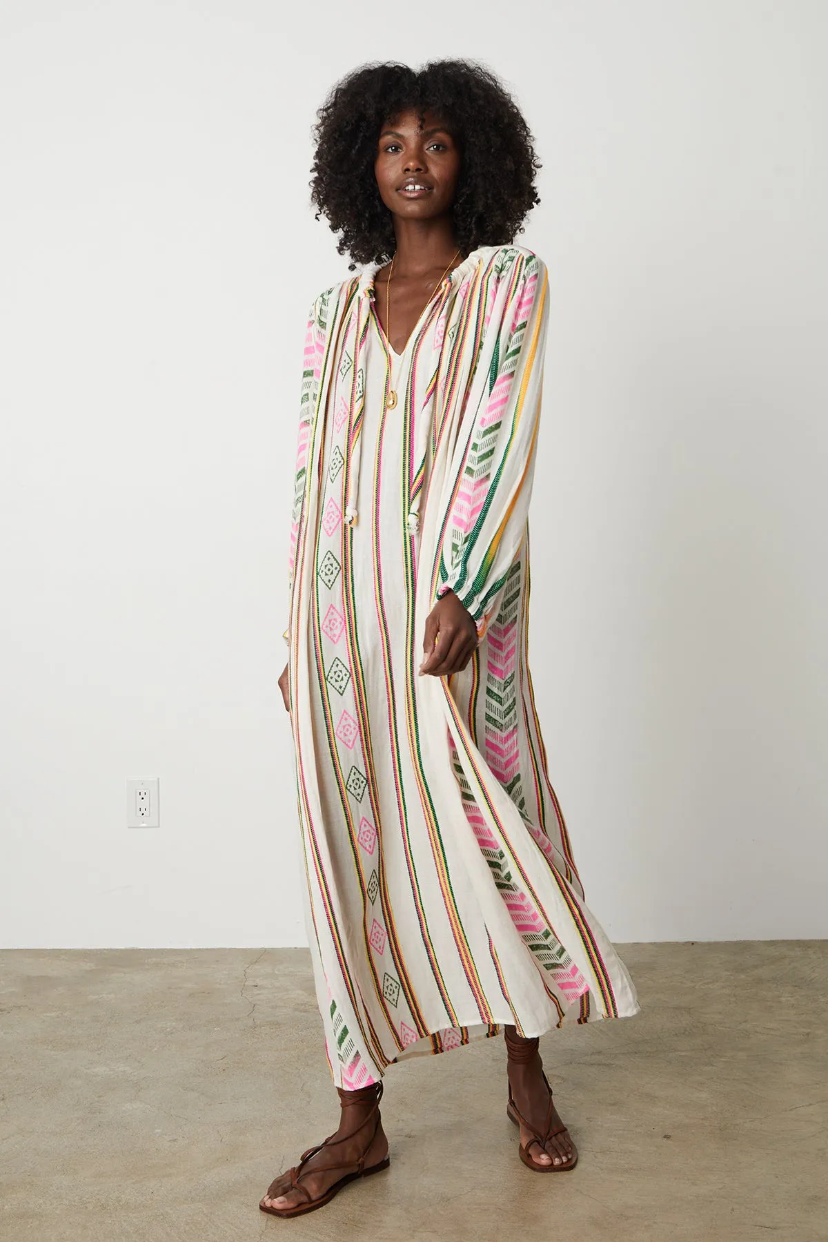 PEYTON JACQUARD MAXI DRESS