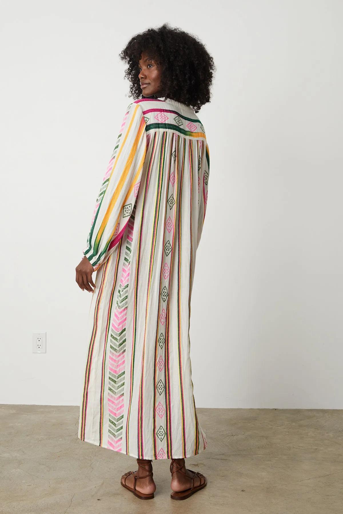 PEYTON JACQUARD MAXI DRESS