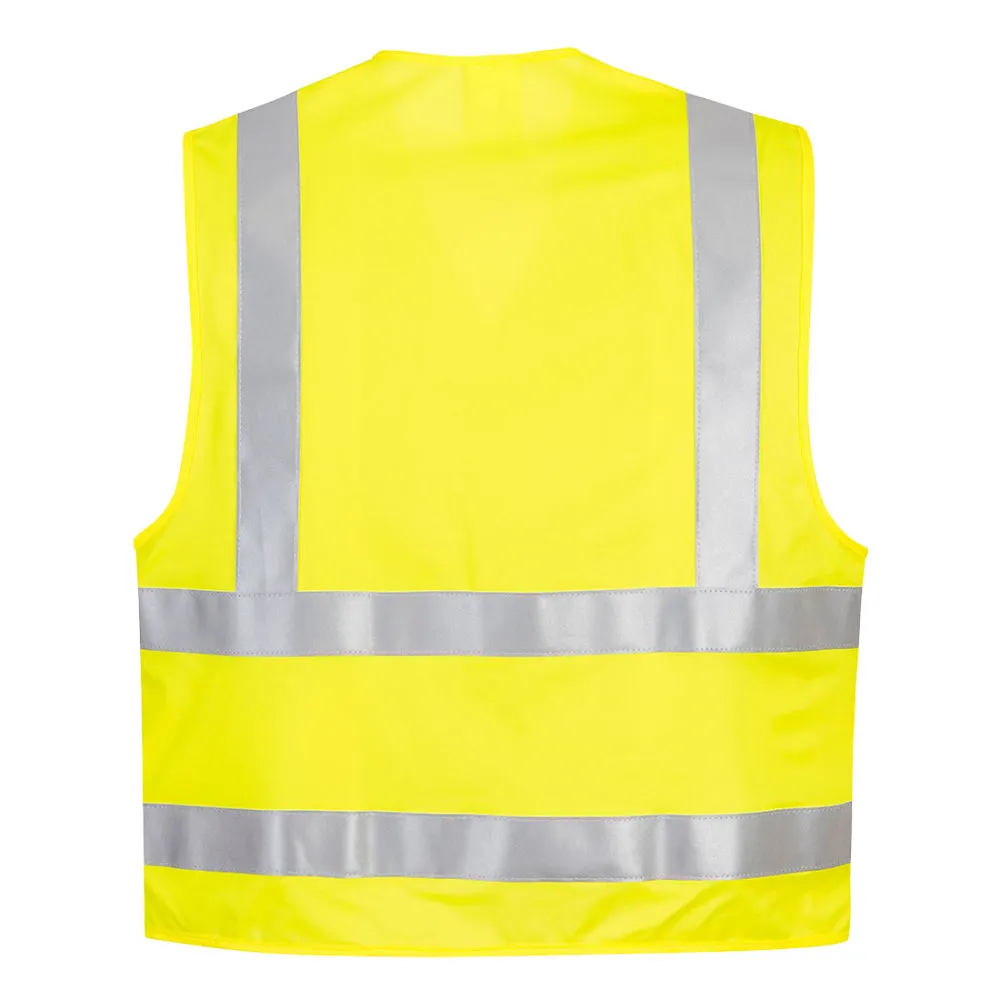 PORTWEST® Fire Resistant FR High Visibility Safety Vest - ANSI Class 2 - FR75