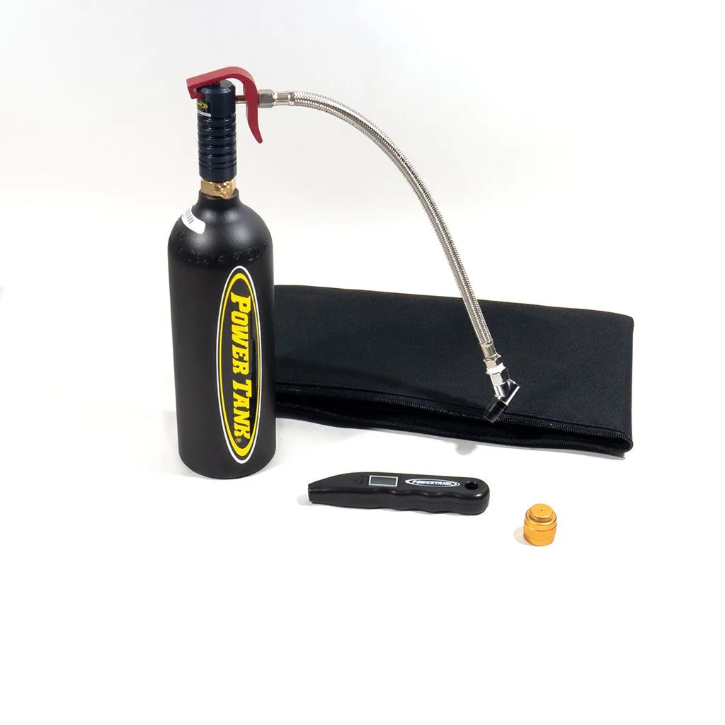 Power Tank - All-in-One Tire Repair Kit w/ Mini Power Tank CO2 Air Source