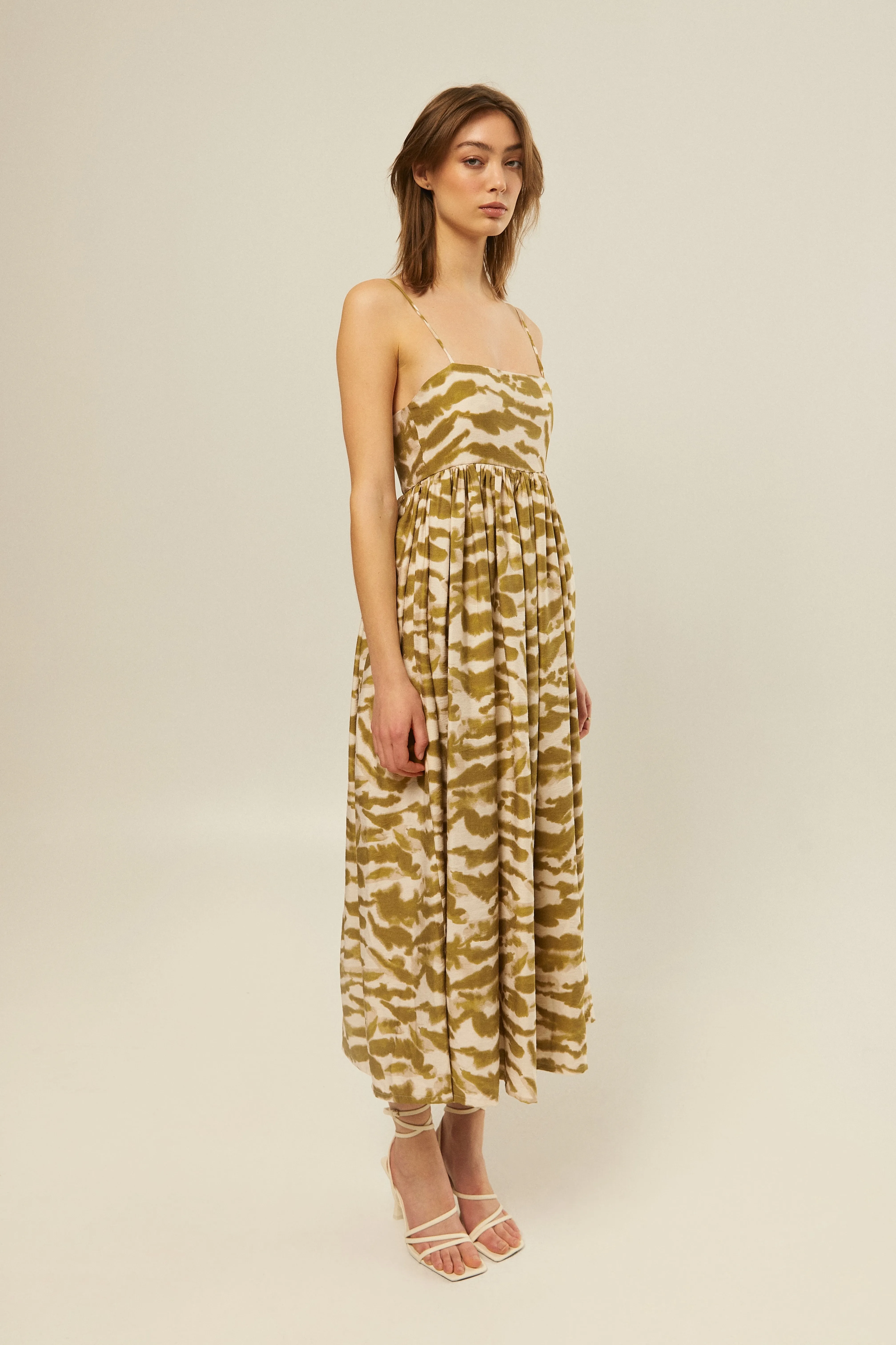 Printed Maxi Dress