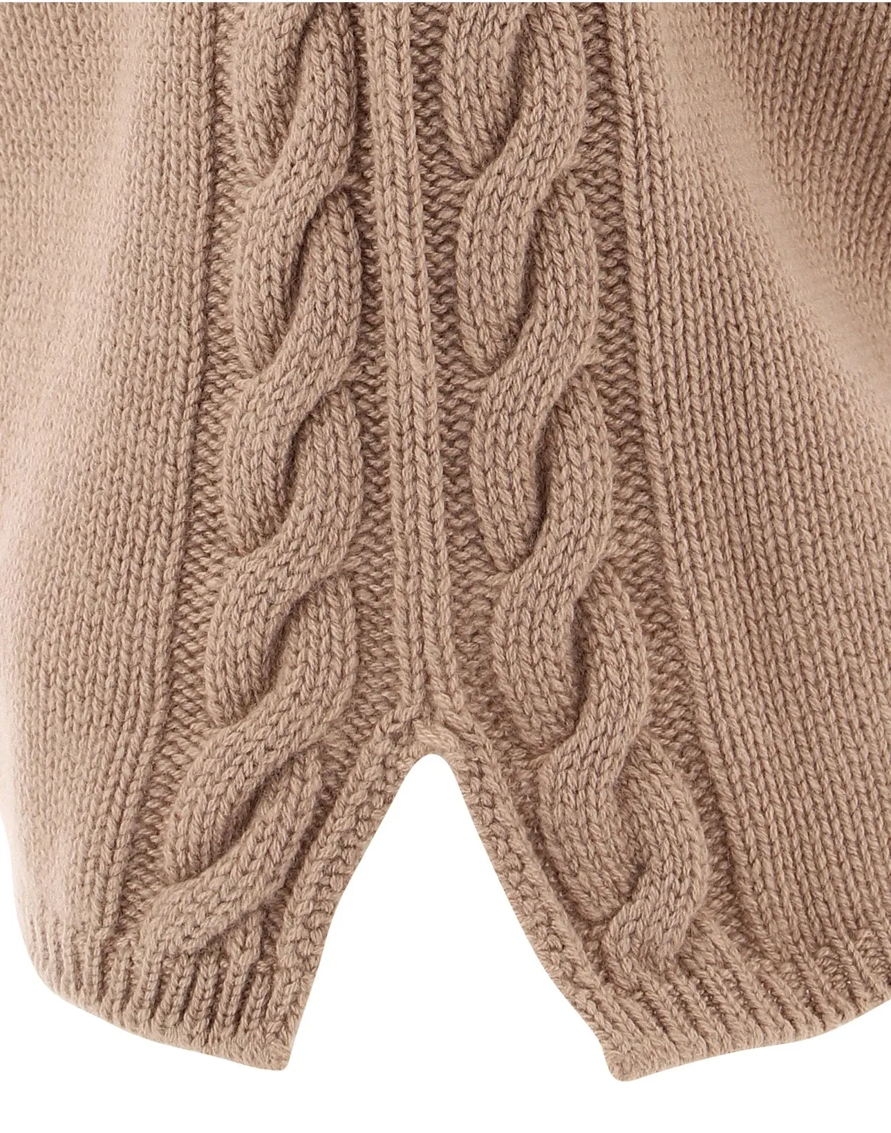 'S Max Mara Crewneck Cable Knit Jumper