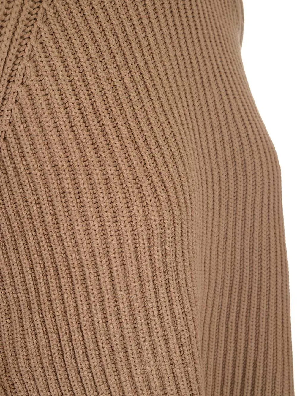 'S Max Mara Crewneck Rib Knit Jumper