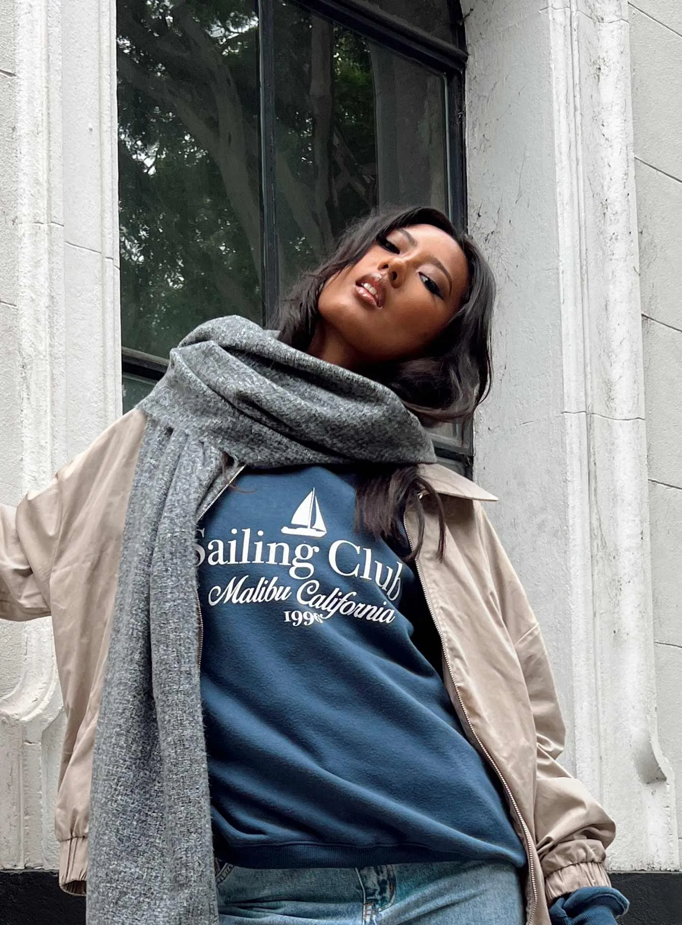 Sailing Club Sweatshirt Navy