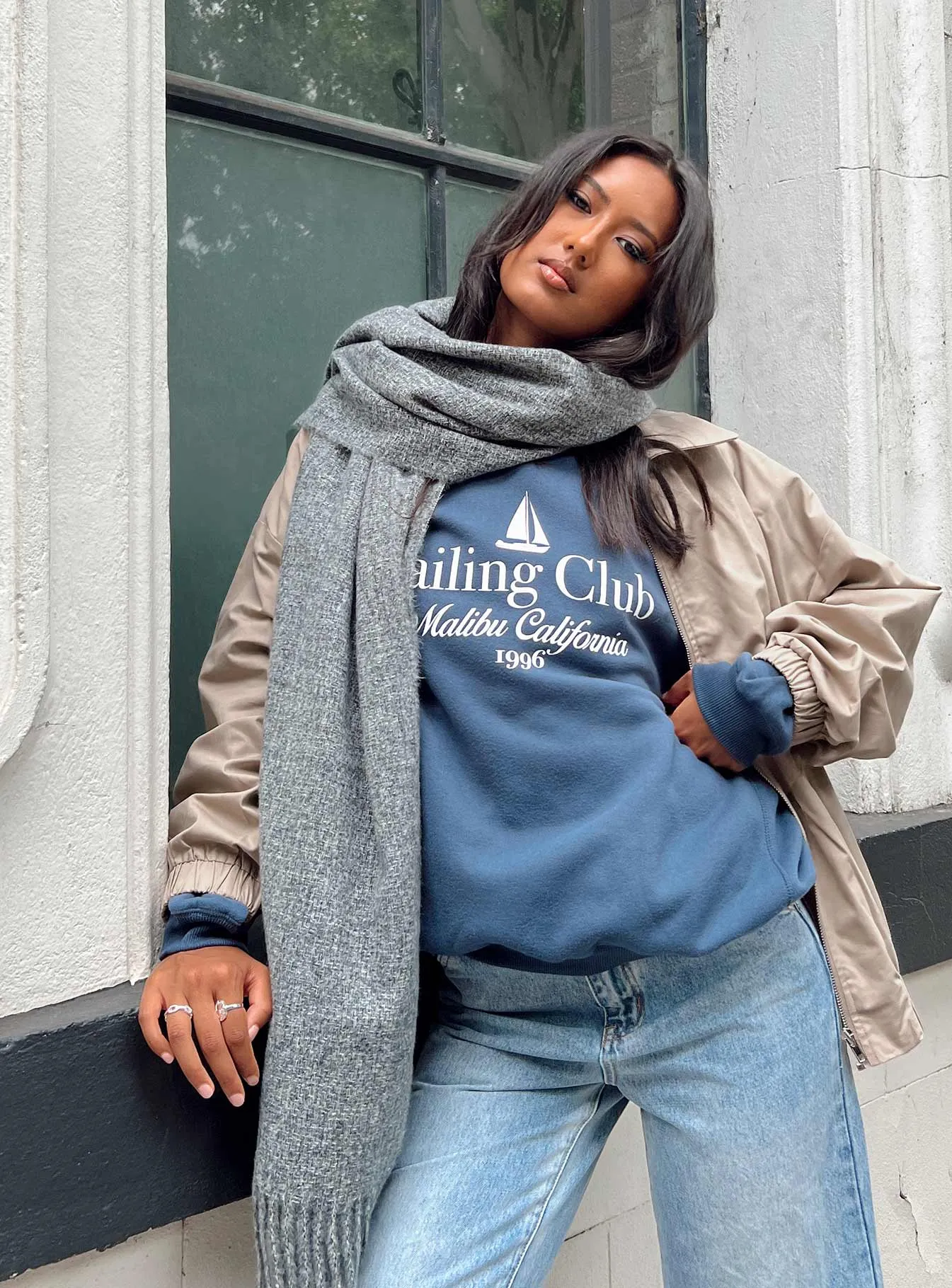 Sailing Club Sweatshirt Navy