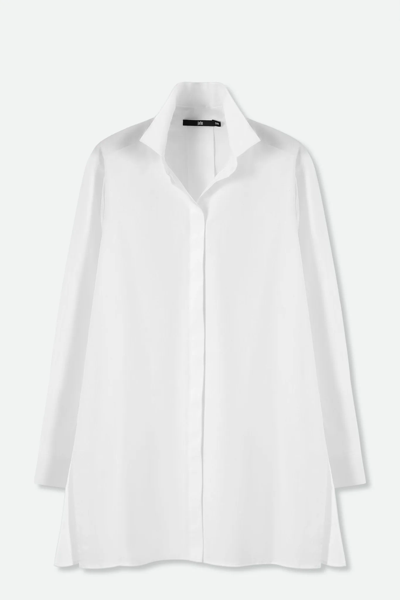 SELLA SHIRT IN ITALIAN COTTON POPLIN WHITE