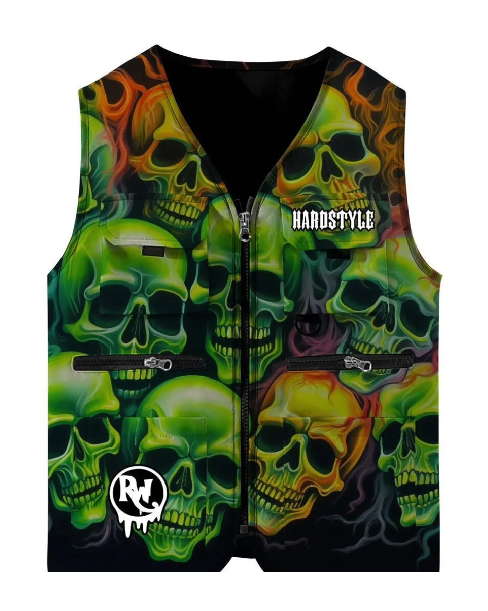 Skulls 150 BPM Utility Vest