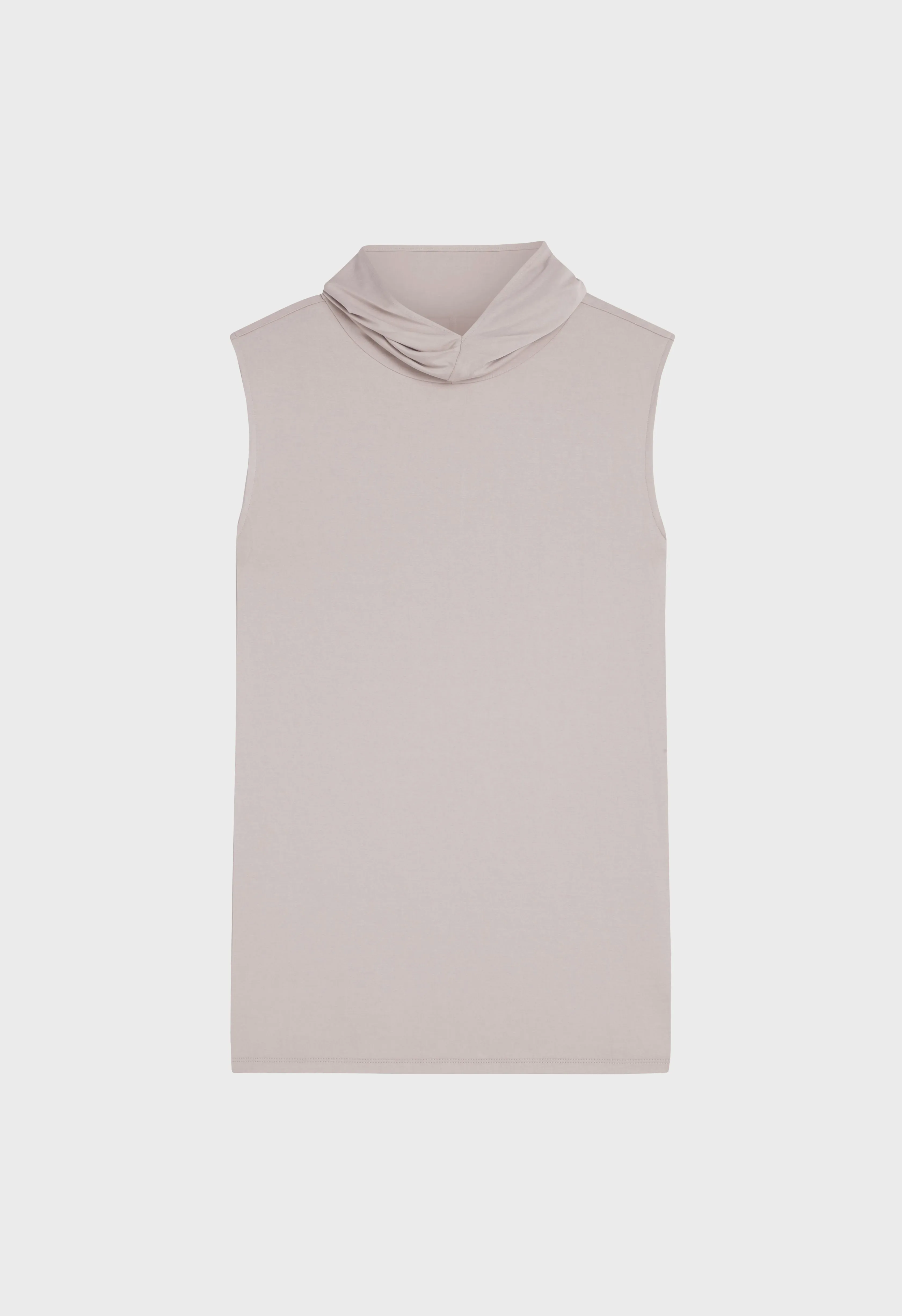 Sleeveless Hijab Top | Dusty Bone