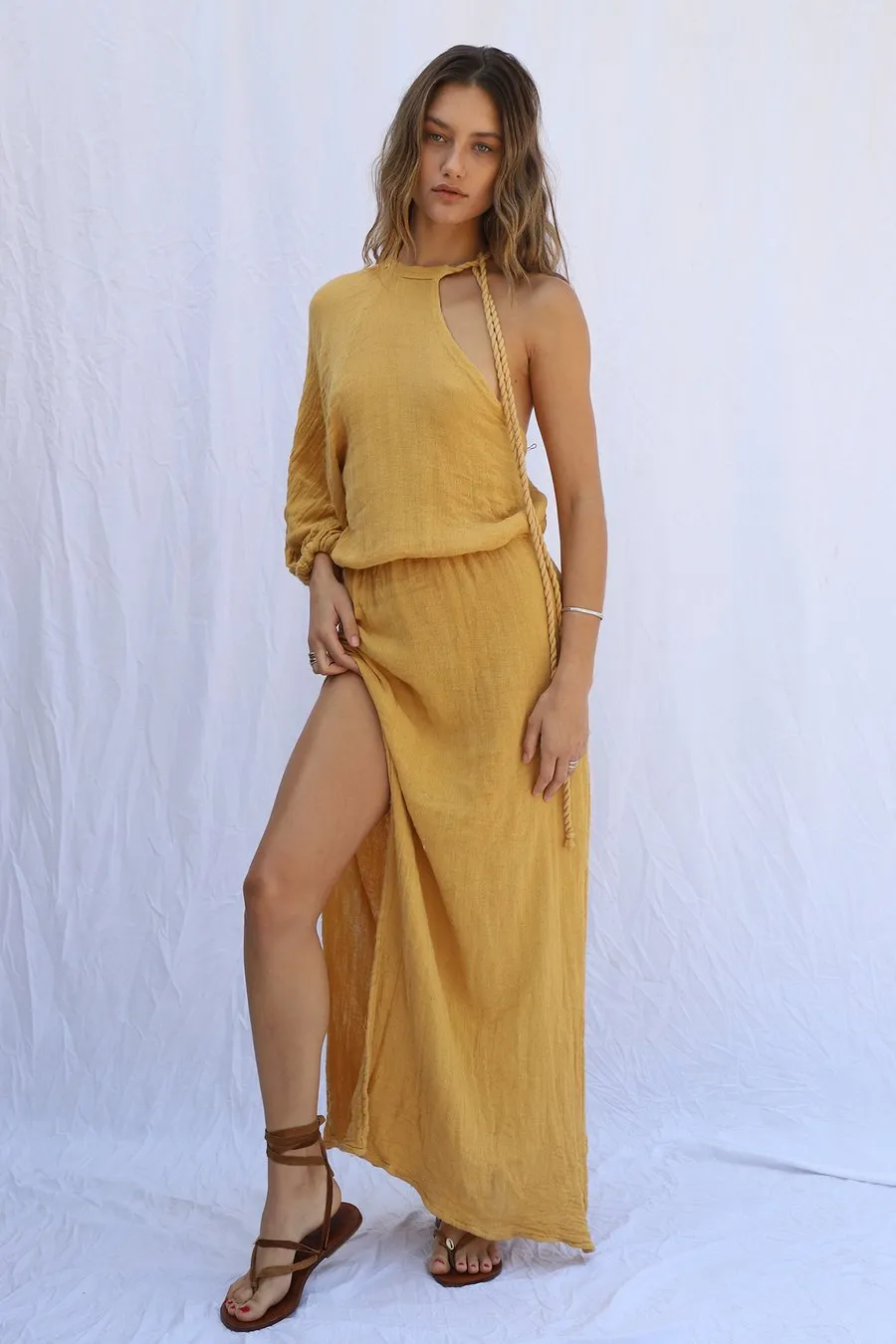 SMOKETREE MAXI DRESS - SUNRISE