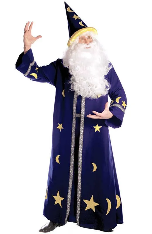 Spell Master Mens Plus Size Wizard Costume