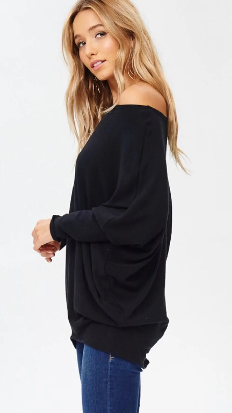 Still Got It Tunic Top - Black