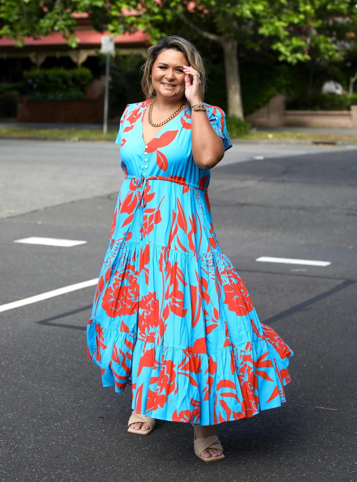 Sunny Maxi Dress - Bondi Print