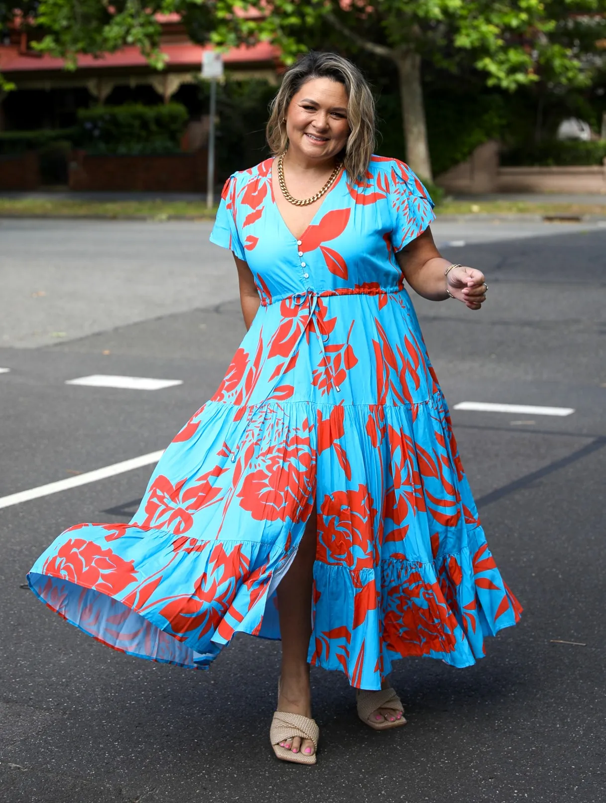 Sunny Maxi Dress - Bondi Print