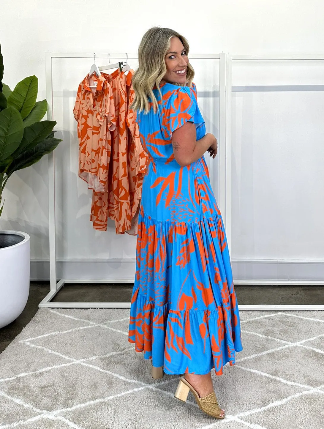 Sunny Maxi Dress - Bondi Print