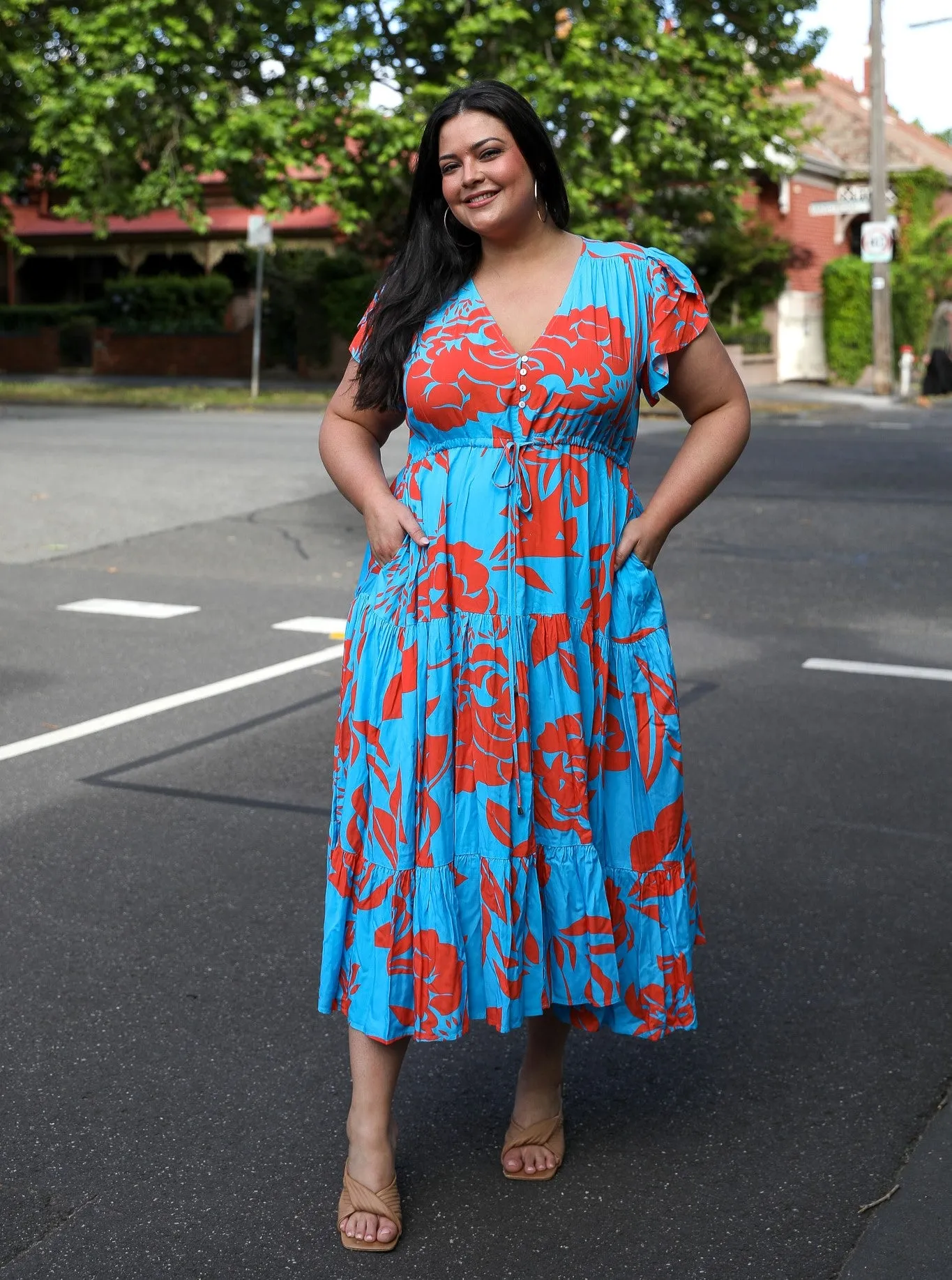 Sunny Maxi Dress - Bondi Print