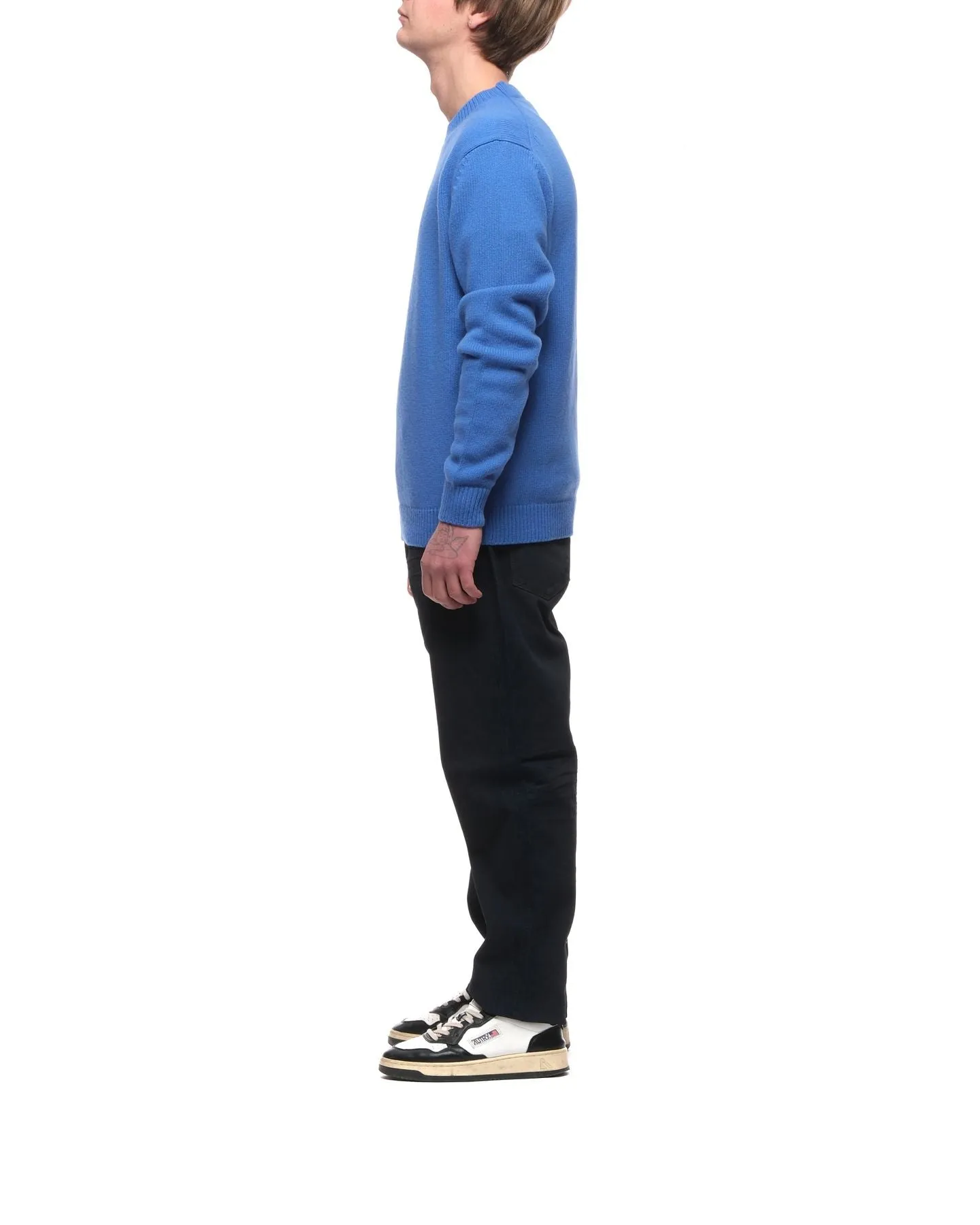 Sweater man KNU42740464 AZZURRO BARENA