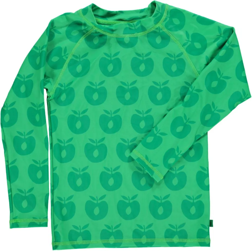 Swim T-shirt, LS. Apple