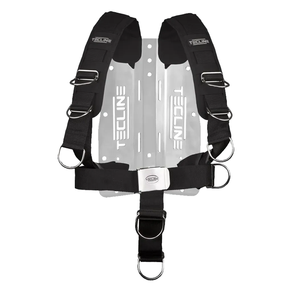 Tecline Aluminium Backplate with Comfort Harness