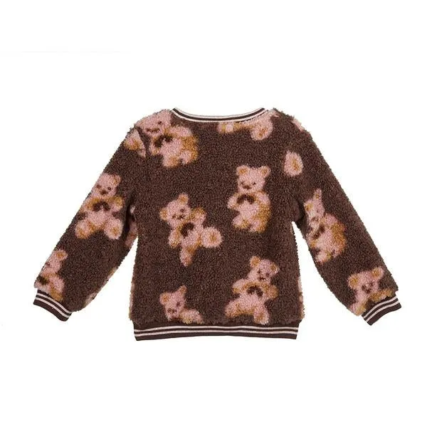 Teddy Bear Fleece Sweatshirt