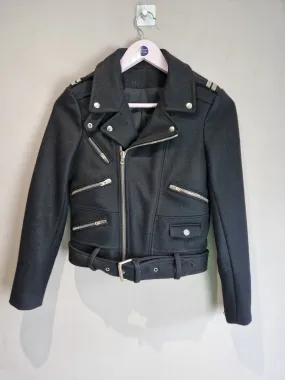 The Kooples wool biker jacket - XS