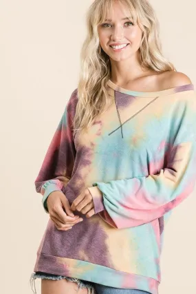 Tie Dye Pullover Top