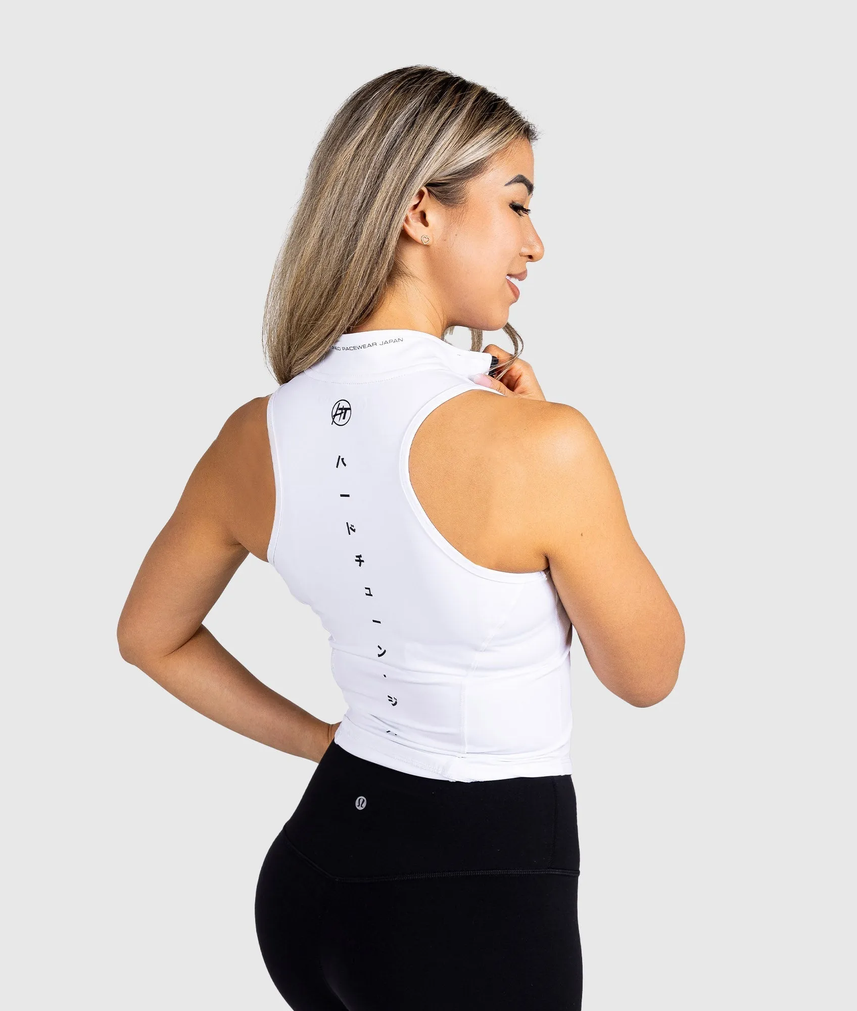 Trackside Sports Vest - White