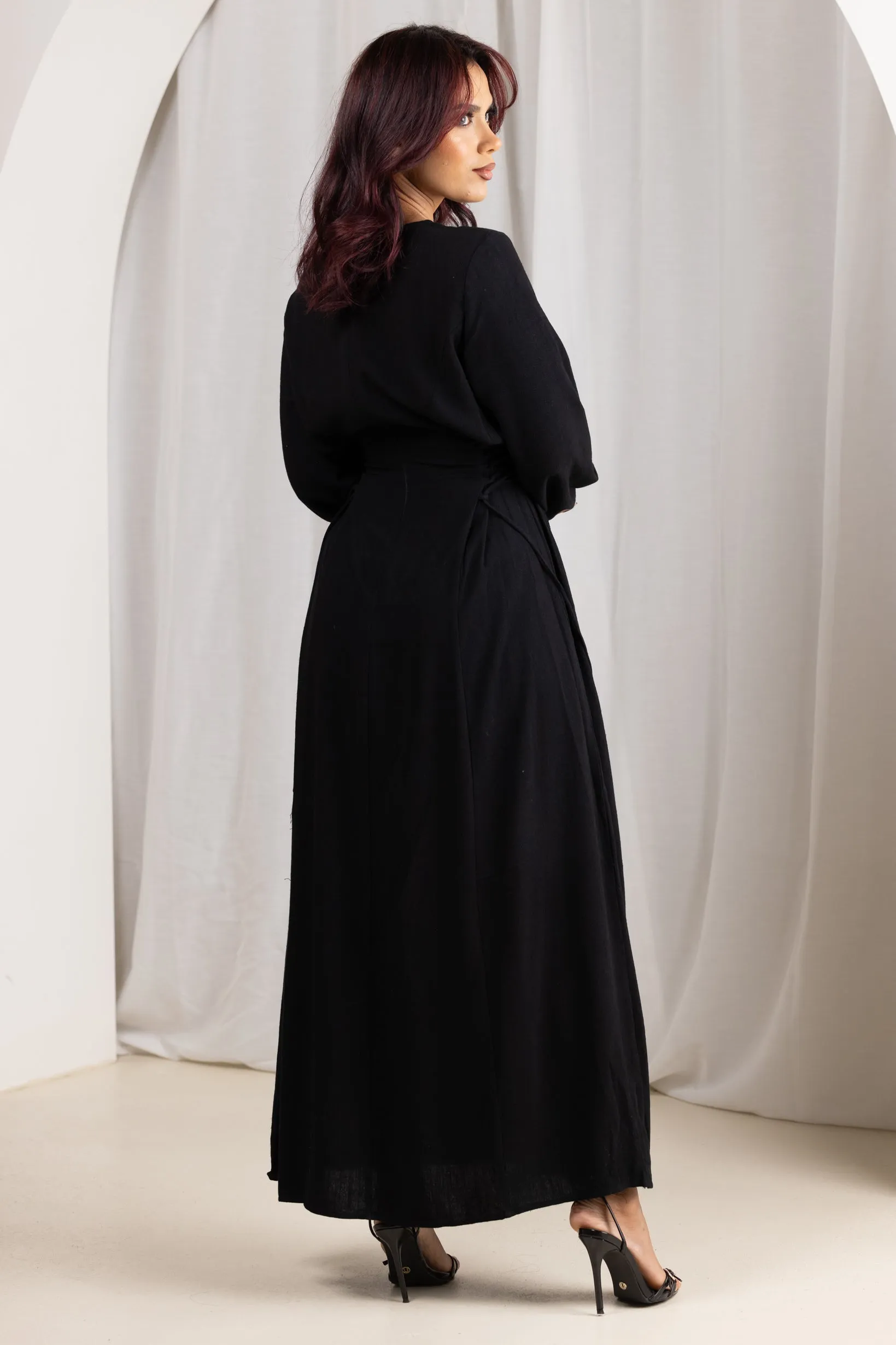 Wallai Waist Tie Maxi Dress